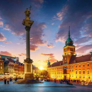 Pick up from Warsaw airport and drop off at a hotel in Warsaw city