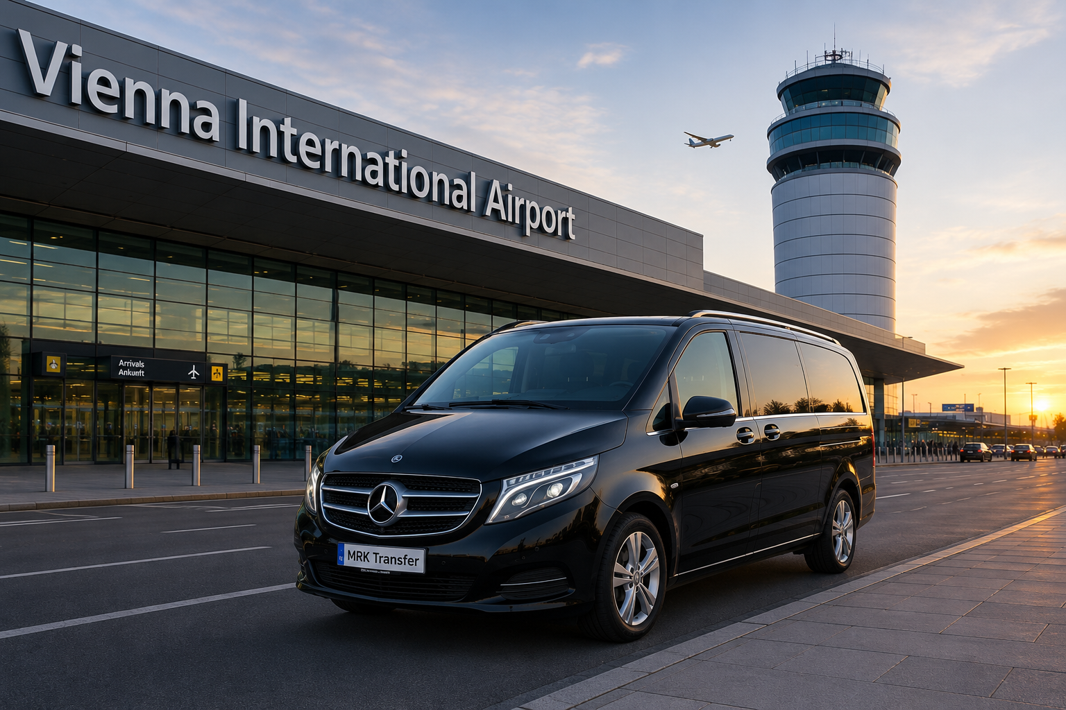 Pick up from Vienna airport and drop off at a hotel in Vienna city